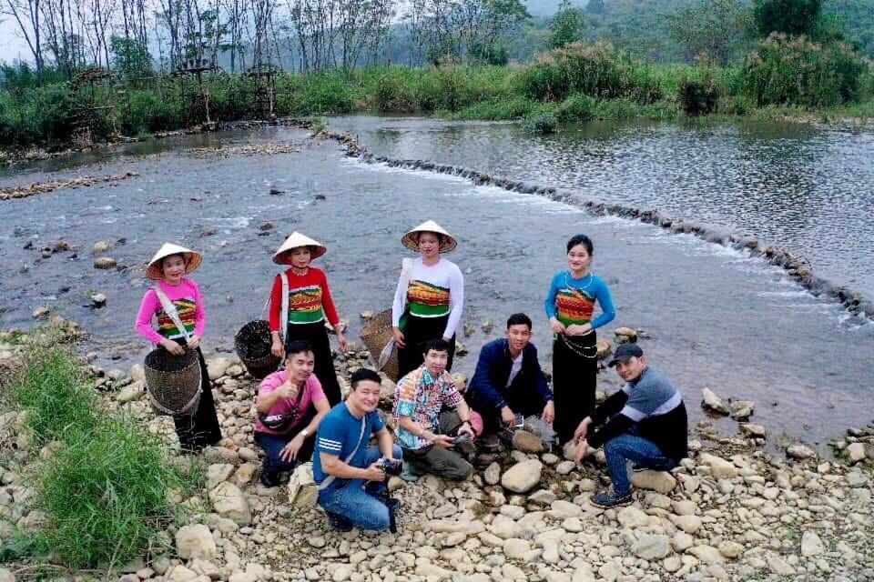 Oh Pu Luong Homestay Huong Ba Thuoc Buitenkant foto