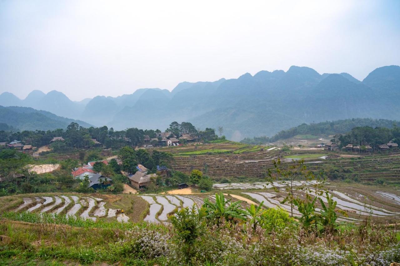 Oh Pu Luong Homestay Huong Ba Thuoc Buitenkant foto