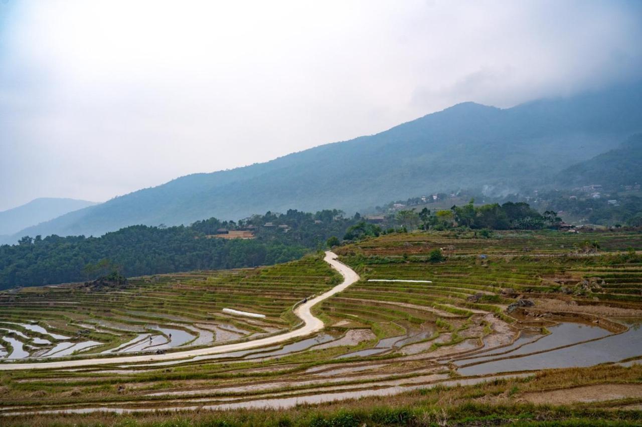Oh Pu Luong Homestay Huong Ba Thuoc Buitenkant foto
