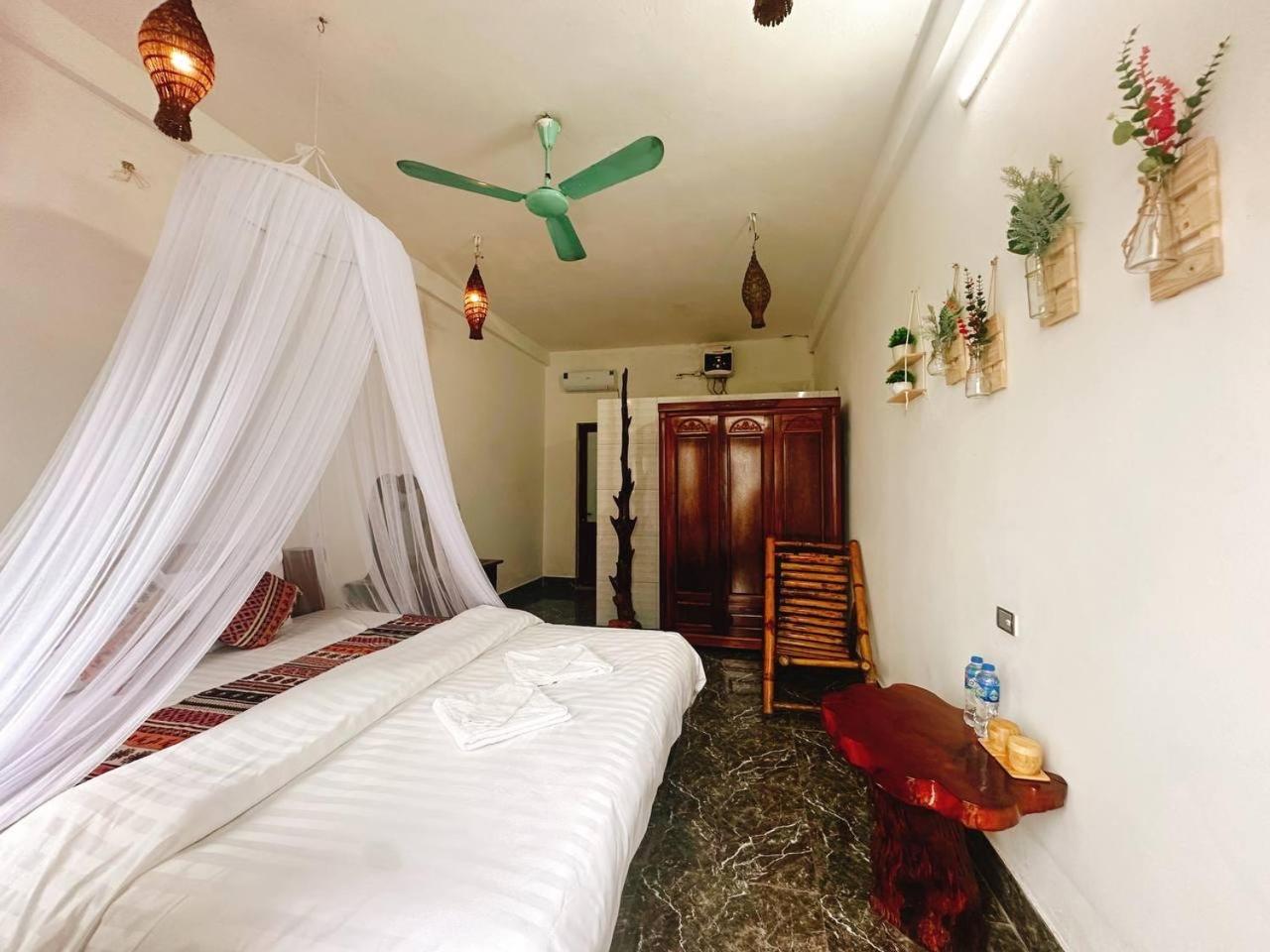 Oh Pu Luong Homestay Huong Ba Thuoc Buitenkant foto