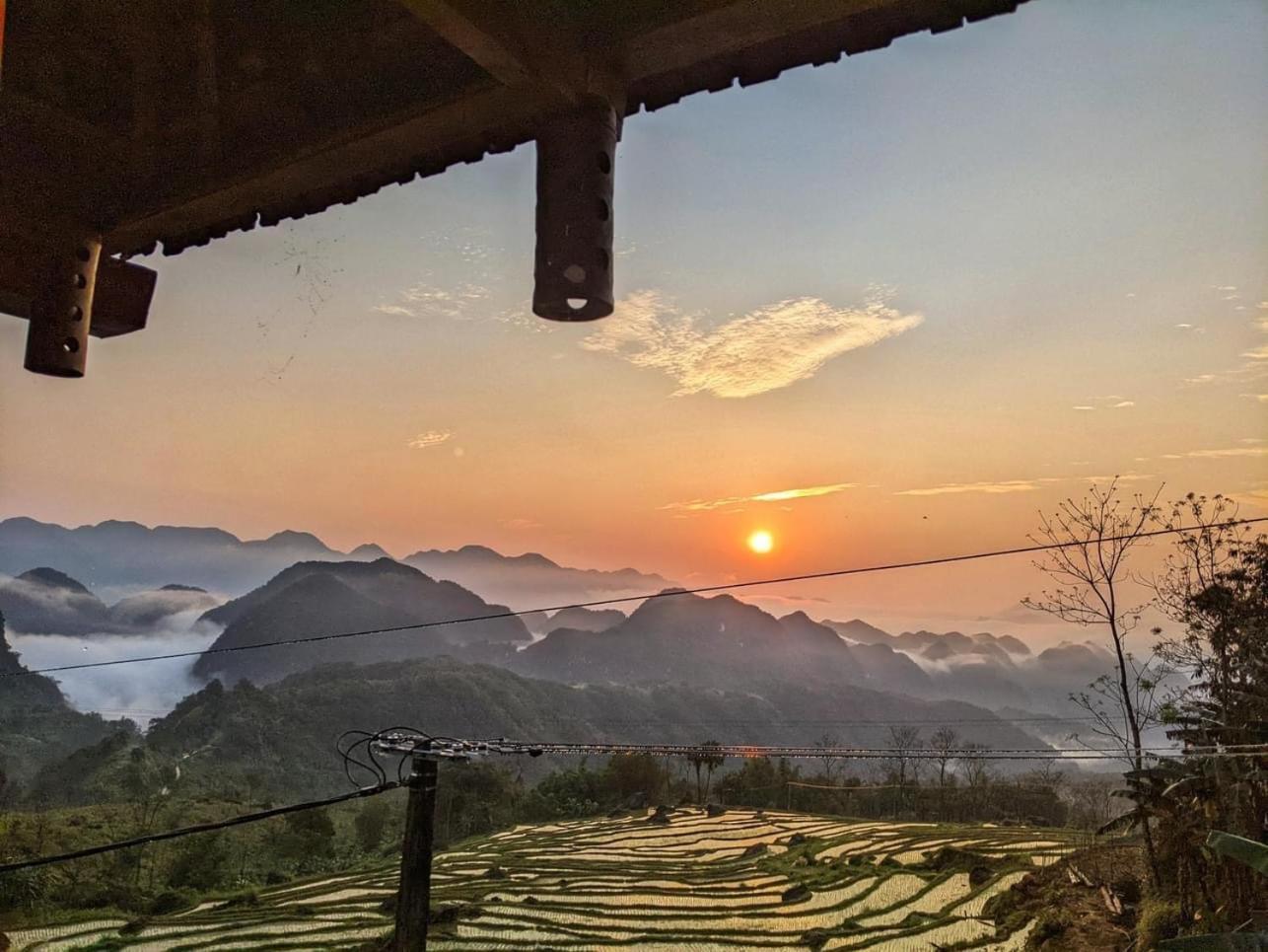 Oh Pu Luong Homestay Huong Ba Thuoc Buitenkant foto