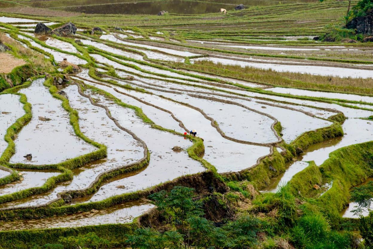Oh Pu Luong Homestay Huong Ba Thuoc Buitenkant foto